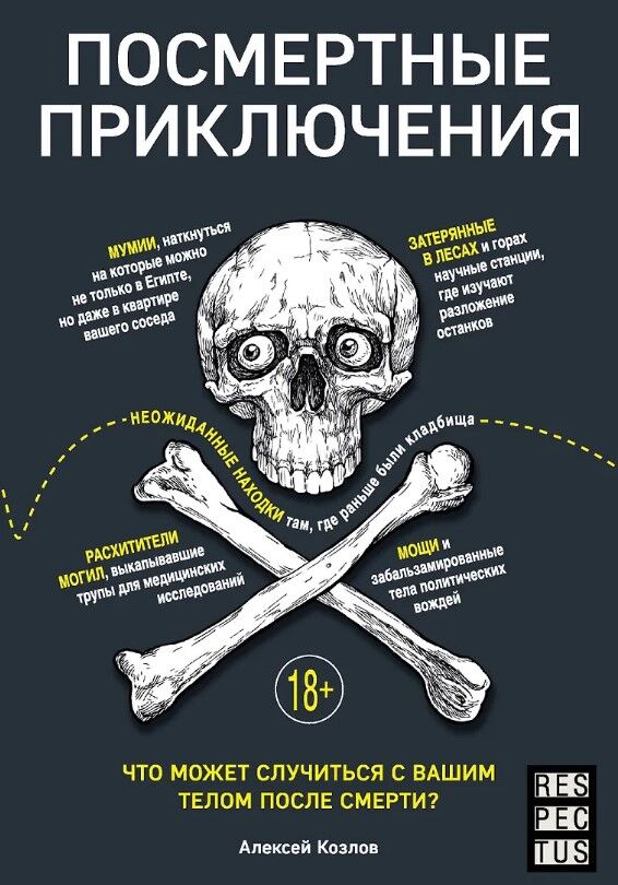 Обложка книги Посмертные приключения. Что может случиться с вашим телом после смерти?